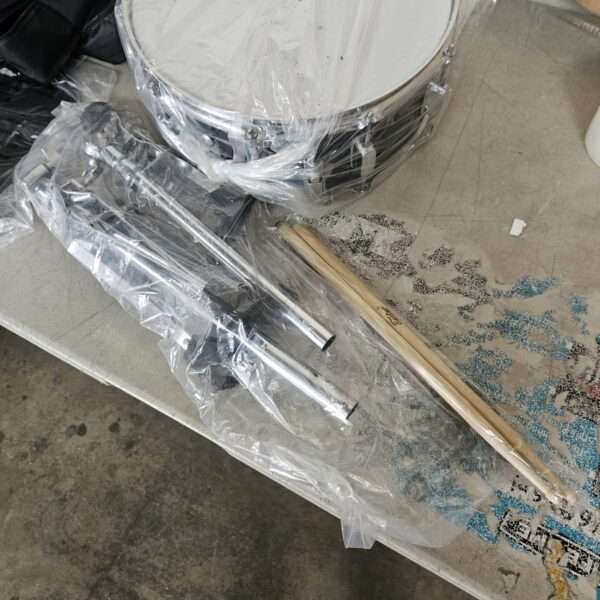 Eastar Snare Drum Set with Drum Sticks,for Beginners with Snare Drum Stand, Mute Pad, Snare Drum Bag, Drum Key, 14"X 5.5",Starry Black | EZ Auction