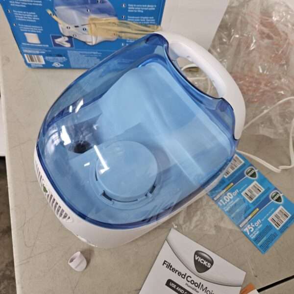 Vicks Filtered Cool Moisture Evaporative Humidifier, V3100 | EZ Auction