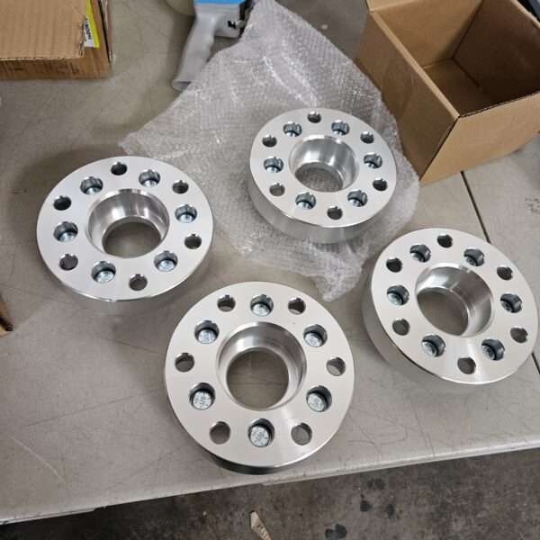 ECCPP 4X 1.5 inch hubcentric Wheel Spacers adapters 6 Lug 6x5.5 to 6x120mm 14x1.5 Studs 78.3mm vehicle side to 66.9mm fits for SRX for Colorado | EZ Auction