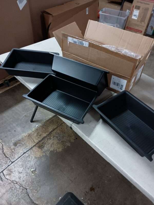 Tesla Model Y Front Seat Trays (2 Trays with Silicone Cases) | EZ Auction