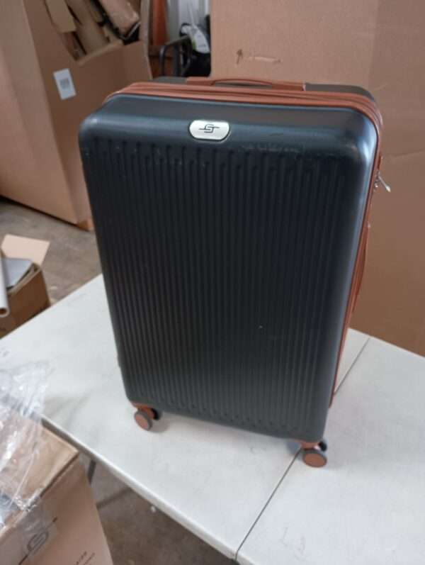 Coolife Luggage 3 Piece Set Suitcase Spinner Hardshell Lightweight TSA Lock | EZ Auction
