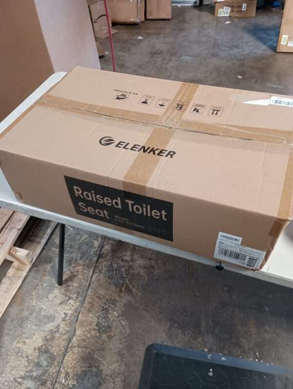 Raised Toilet Seat | ELENKER | EZ Auction