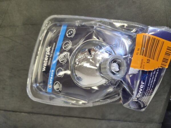 “Waterpik 5-Spray 3.8 in. Single Wall Mount 1.8 GPM Fixed Shower Head in Chrome” - Image 2