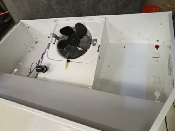 Broan-NuTone F40000 30 in. 230 Max Blower CFM Convertible Under-Cabinet Range Hood with Light in White - Image 2