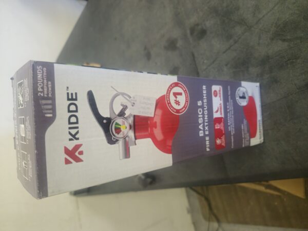 Kidde Home and Workshop 5-B:C Class BC 2 lb. Fire Extinguisher 21031882 - Image 3