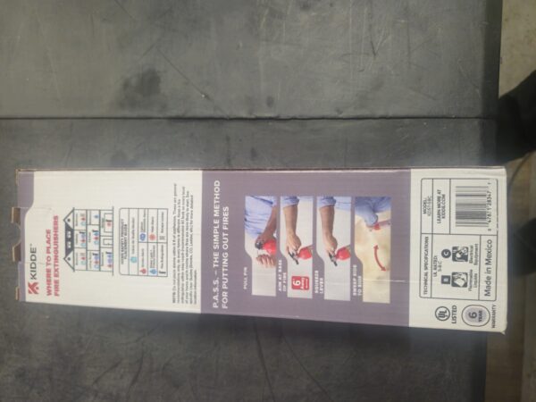 Kidde Home and Workshop 5-B:C Class BC 2 lb. Fire Extinguisher 21031882 - Image 2